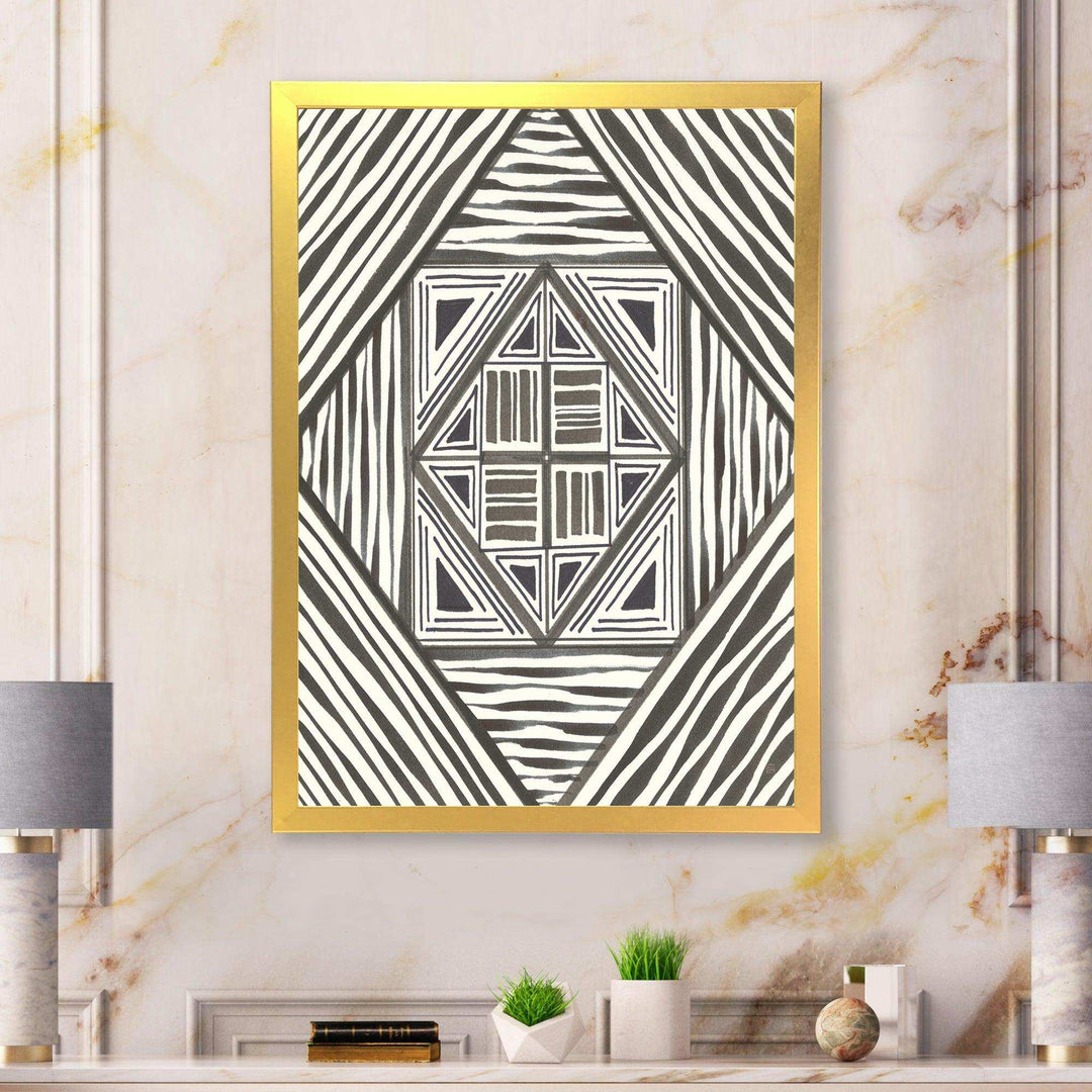 Minimalist Graphics II - Mid-Century Modern Canvas Wall Art