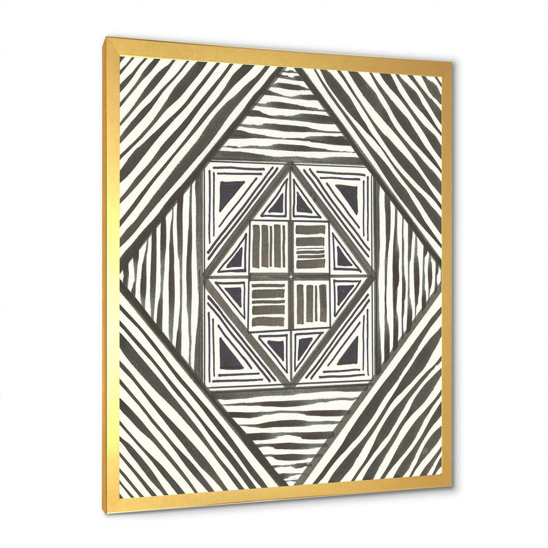 Minimalist Graphics II - Mid-Century Modern Canvas Wall Art