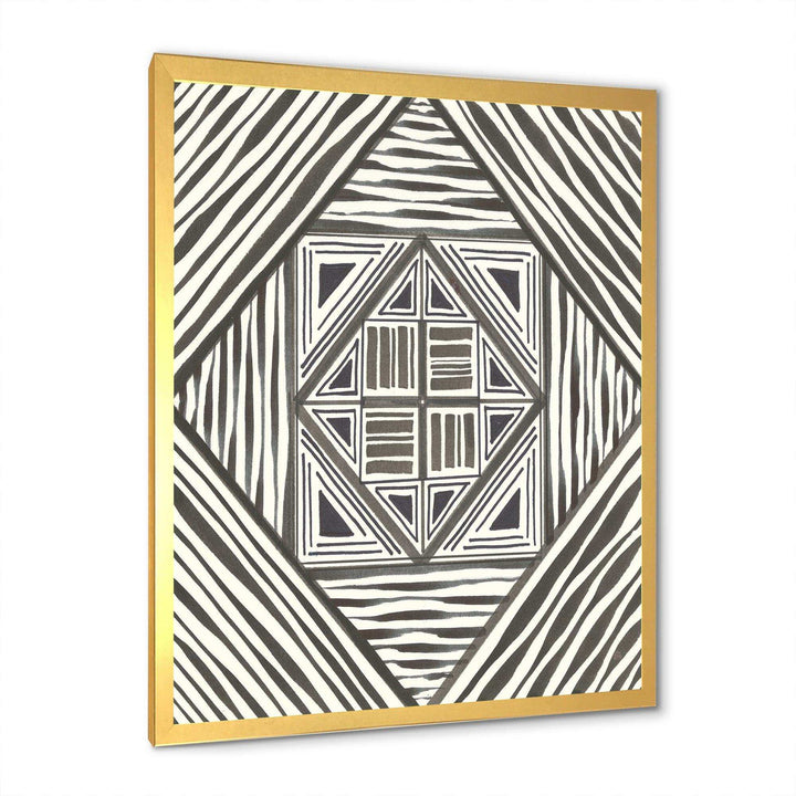 Minimalist Graphics II - Mid-Century Modern Canvas Wall Art