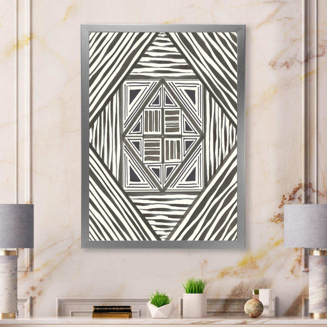 Minimalist Graphics II - Mid-Century Modern Canvas Wall Art