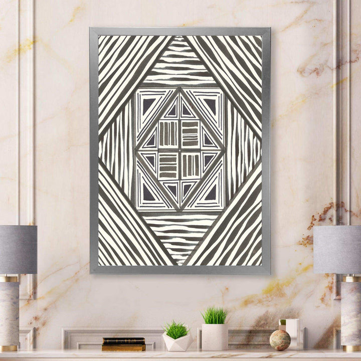 Minimalist Graphics II - Mid-Century Modern Canvas Wall Art