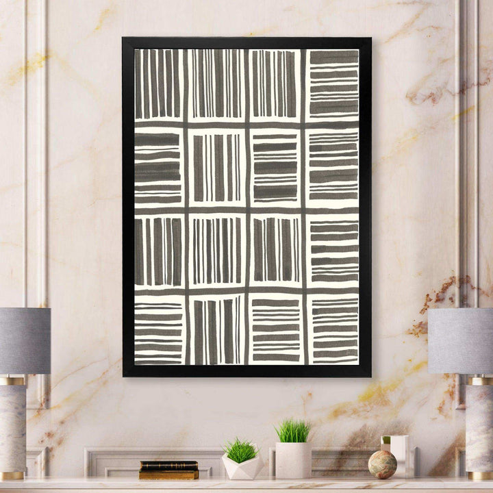 Minimalist Graphics I - Mid-Century Modern Canvas Wall Art