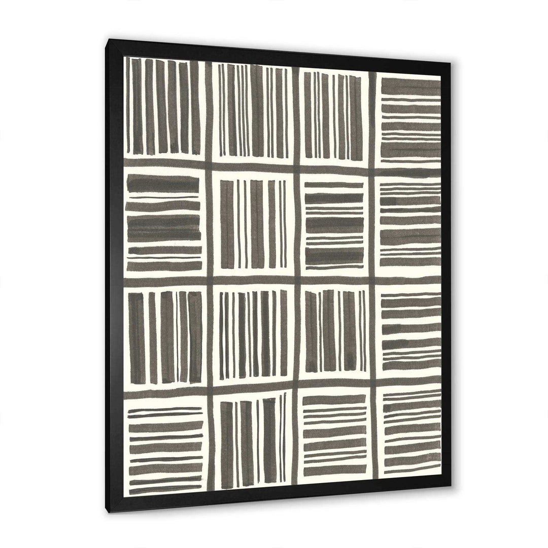 Minimalist Graphics I - Mid-Century Modern Canvas Wall Art