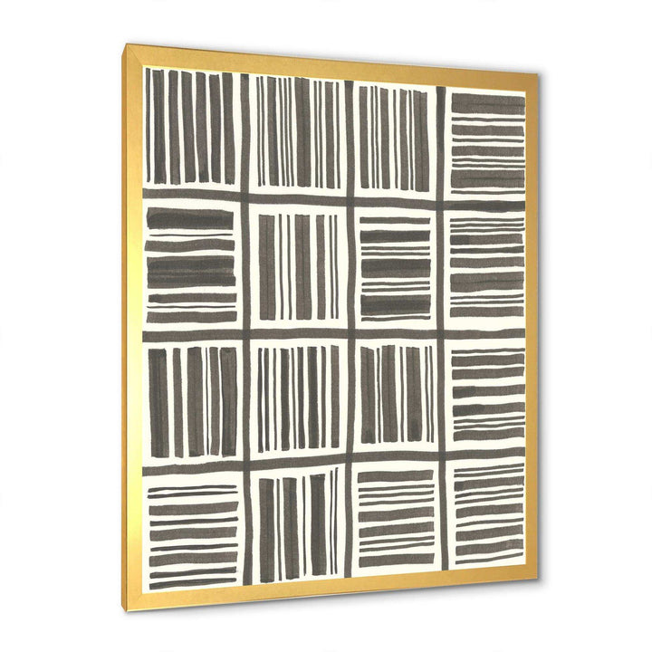 Minimalist Graphics I - Mid-Century Modern Canvas Wall Art