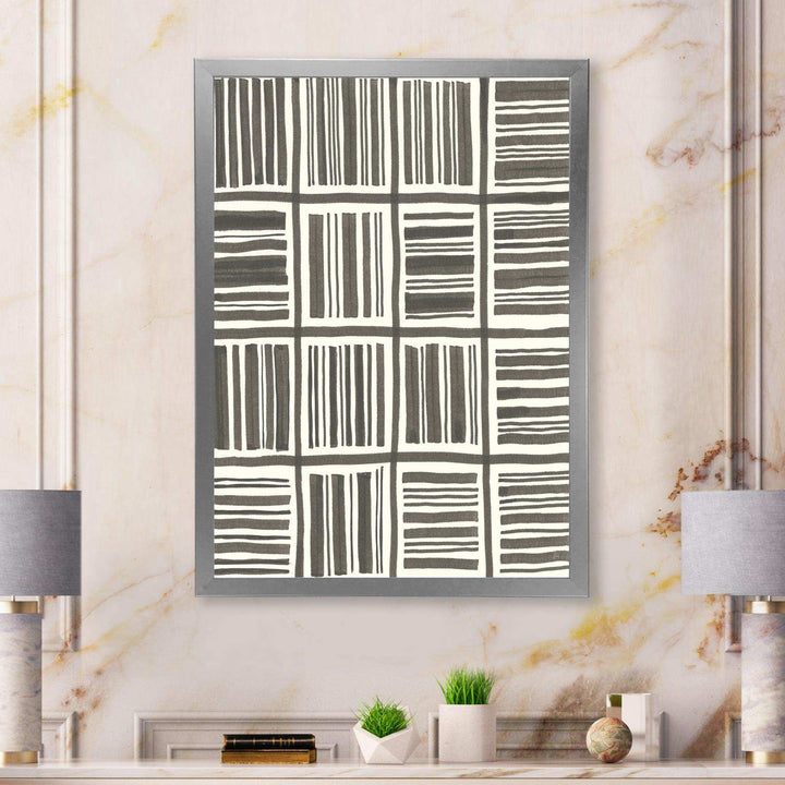 Minimalist Graphics I - Mid-Century Modern Canvas Wall Art