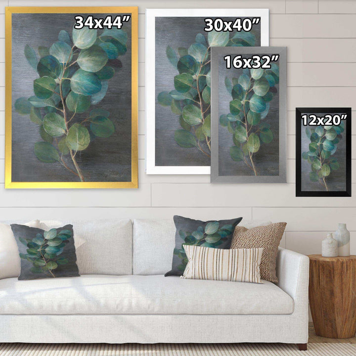 Fresh leaves I - Farmhouse Living Room Wall Decor
