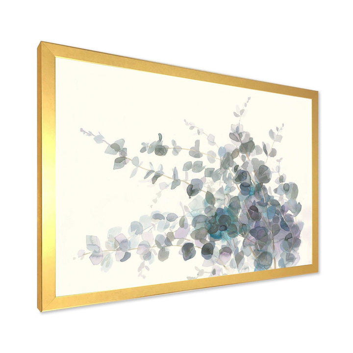 Grey Watercolor Flower II - Traditional Canvas Wall Art