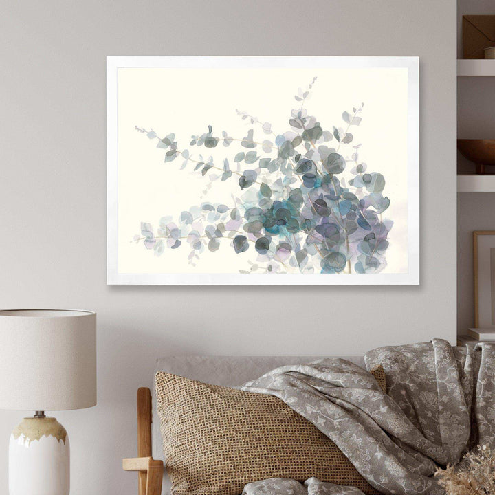 Grey Watercolor Flower II - Traditional Canvas Wall Art