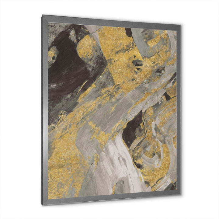 Marble Gold and Black - Modern Wall Art Prints