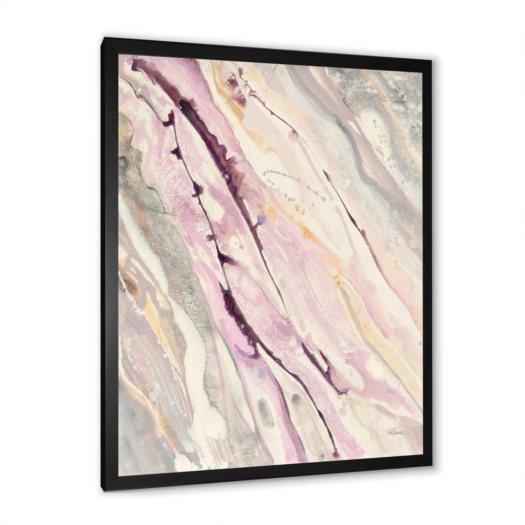 Shaby Pink Marble - Shabby Chic Living Room Wall Decor