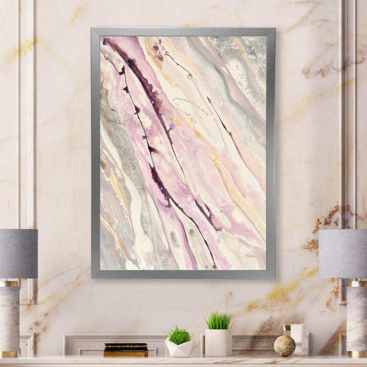 Shaby Pink Marble - Shabby Chic Living Room Wall Decor