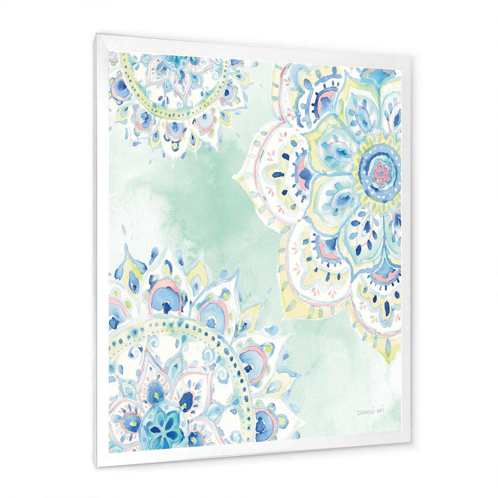 Watercolor mandalas IV - Farmhouse Canvas Wall Art