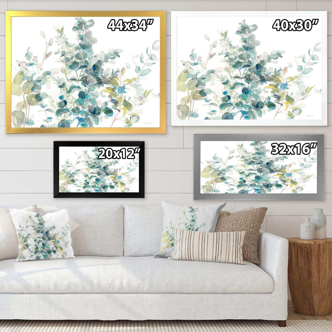Eucalyptus Natural Element - Traditional Living Room Wall Decor