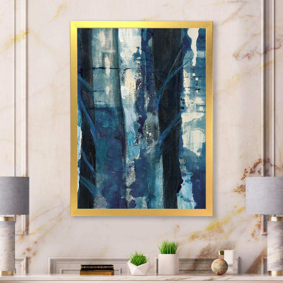 Deep Woods I Indigo - Traditional Wall Art Prints