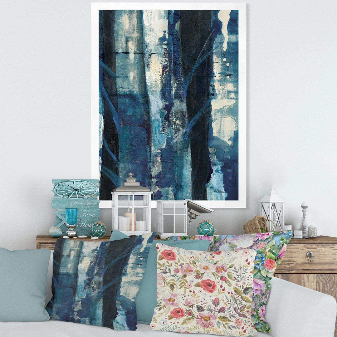 Deep Woods I Indigo - Traditional Wall Art Prints