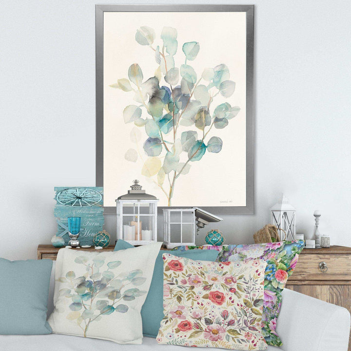 Eucalyptus leaves I - Traditional Bedroom Wall Art