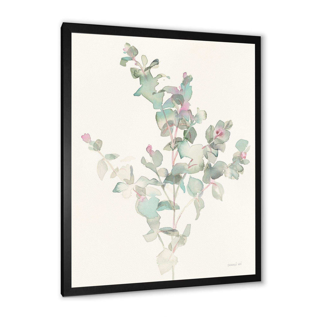 Eucalyptus leaves II - Traditional Bedroom Wall Art