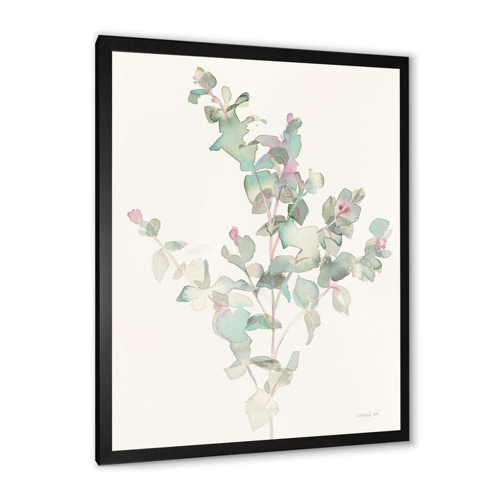Eucalyptus leaves II - Traditional Bedroom Wall Art