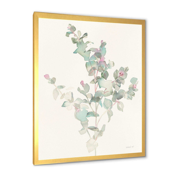 Eucalyptus leaves II - Traditional Bedroom Wall Art