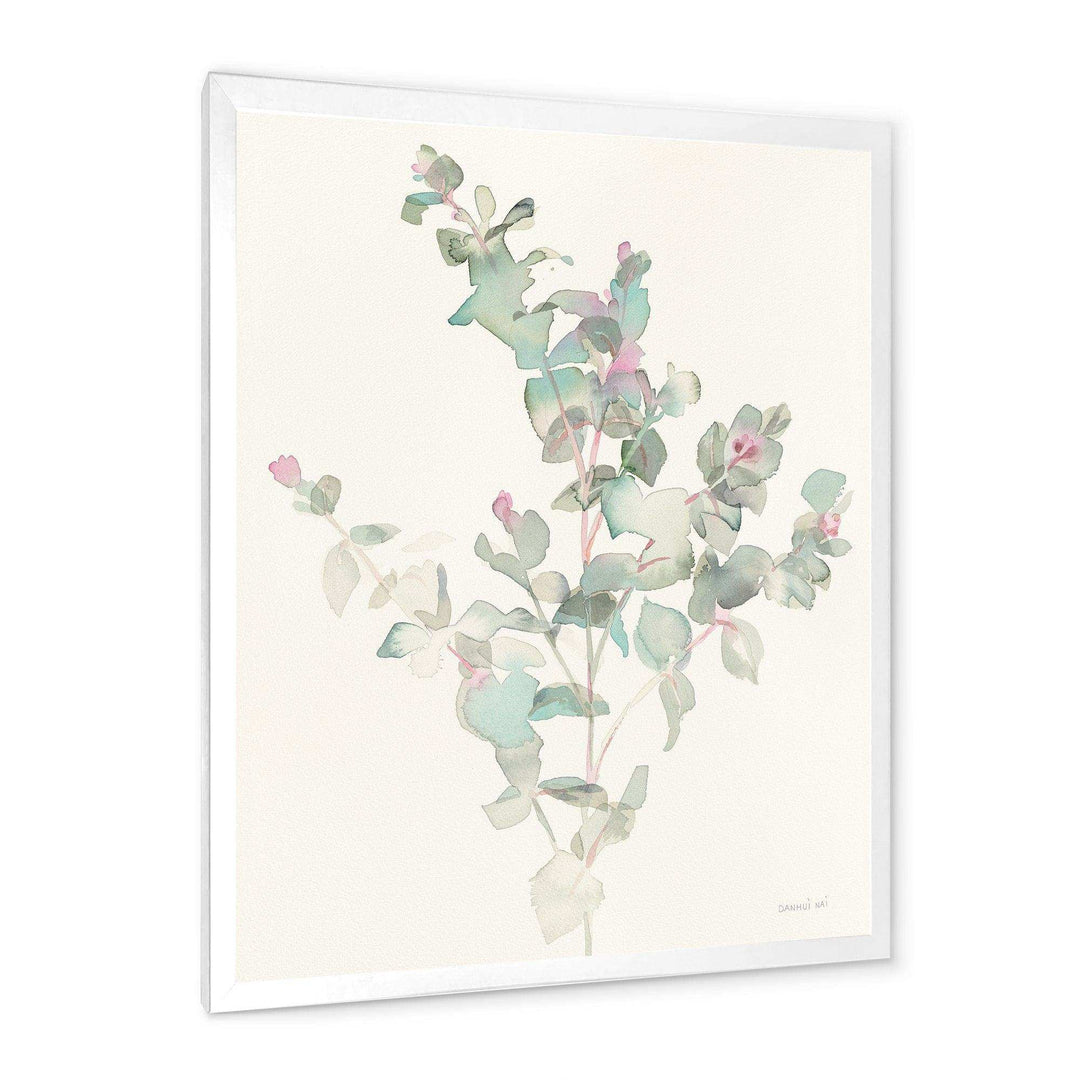 Eucalyptus leaves II - Traditional Bedroom Wall Art