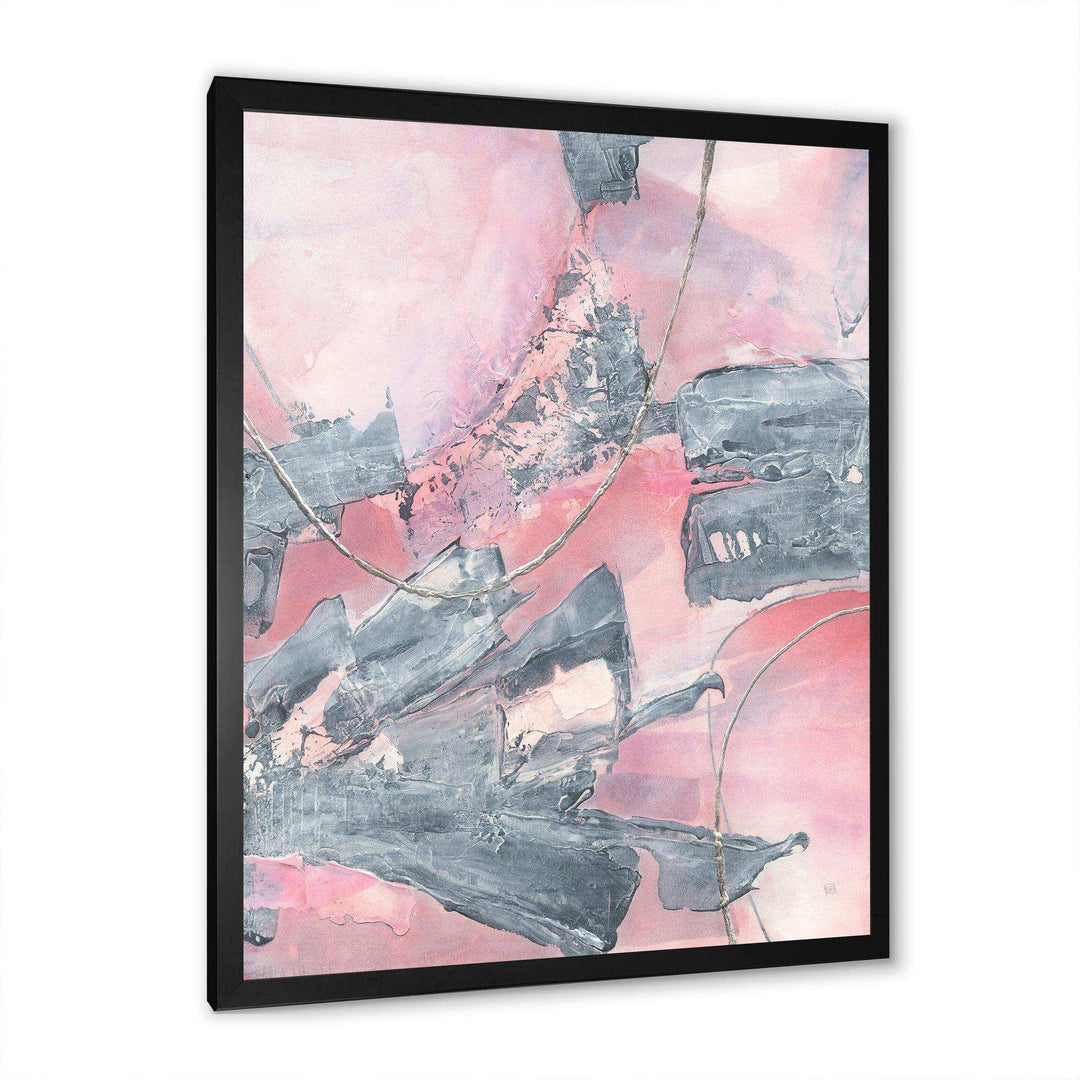 Durty Shabby Pink Blush III - Shabby Chic Wall Art Prints