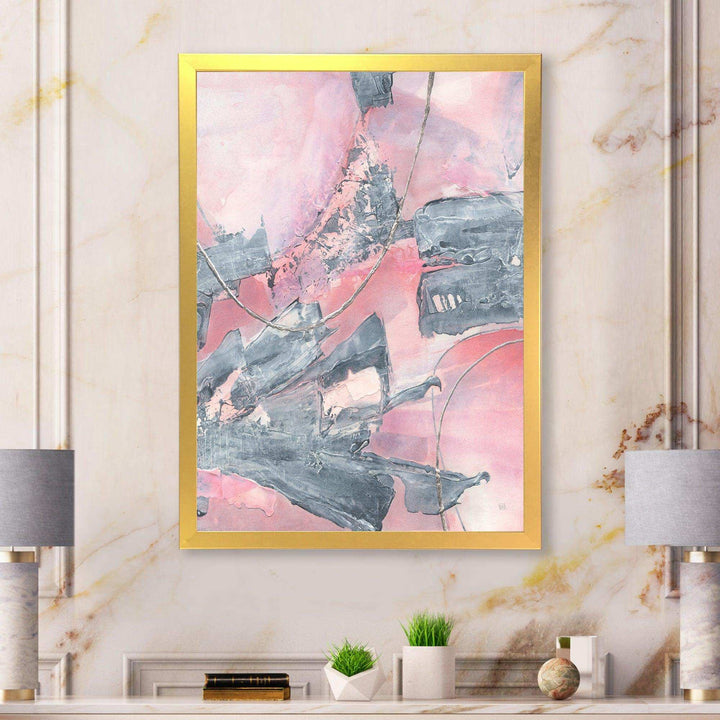 Durty Shabby Pink Blush III - Shabby Chic Wall Art Prints