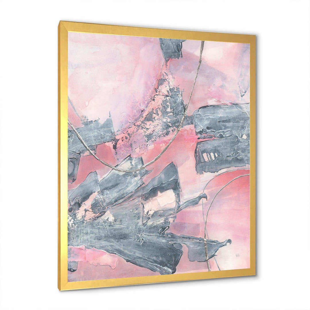 Durty Shabby Pink Blush III - Shabby Chic Wall Art Prints