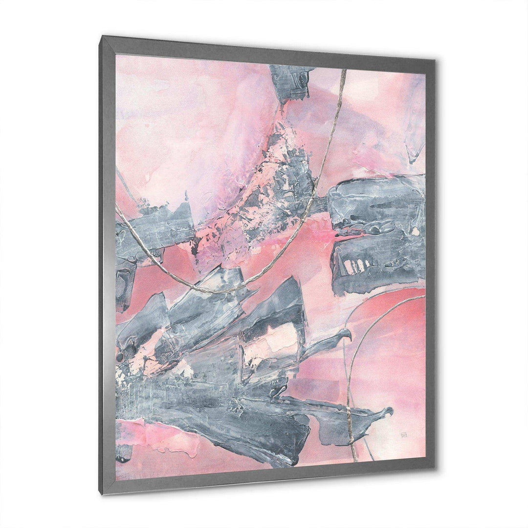 Durty Shabby Pink Blush III - Shabby Chic Wall Art Prints