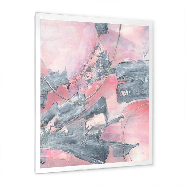 Durty Shabby Pink Blush III - Shabby Chic Wall Art Prints