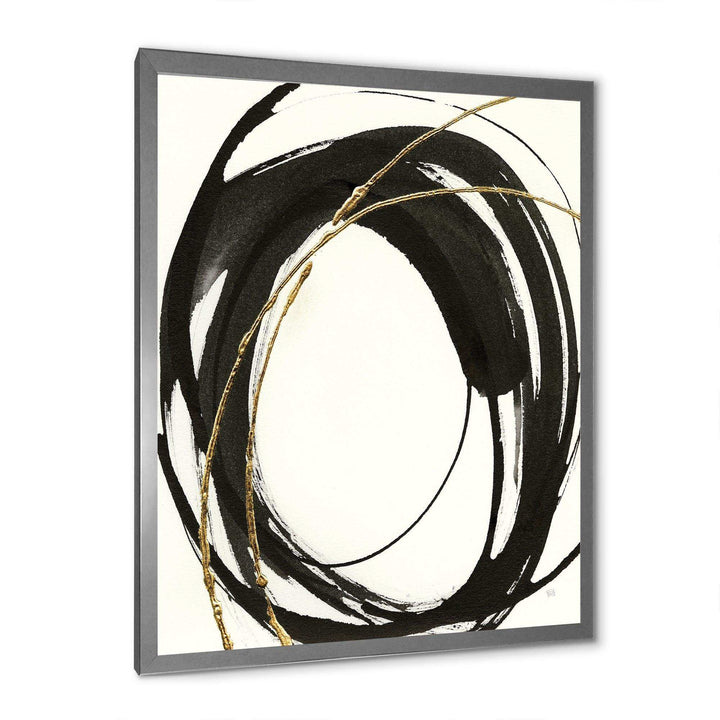 Gold Glamour Circle I - Posh &amp; Luxe Wall Art Prints