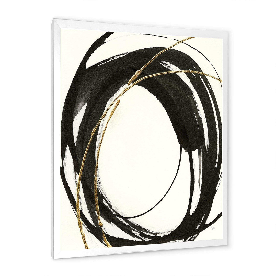 Gold Glamour Circle I - Posh &amp; Luxe Wall Art Prints