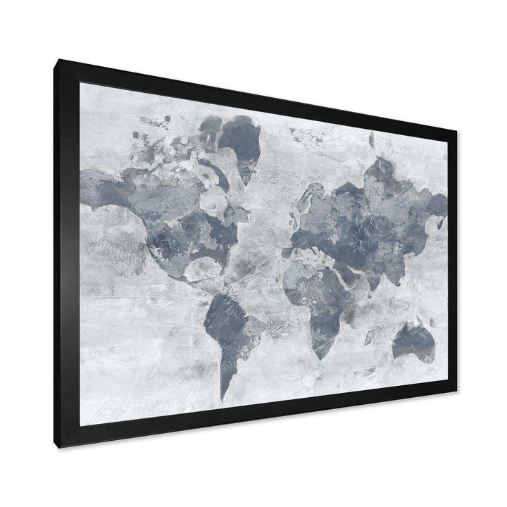 Golden Grey World Neutral - Traditional Wall Art Prints