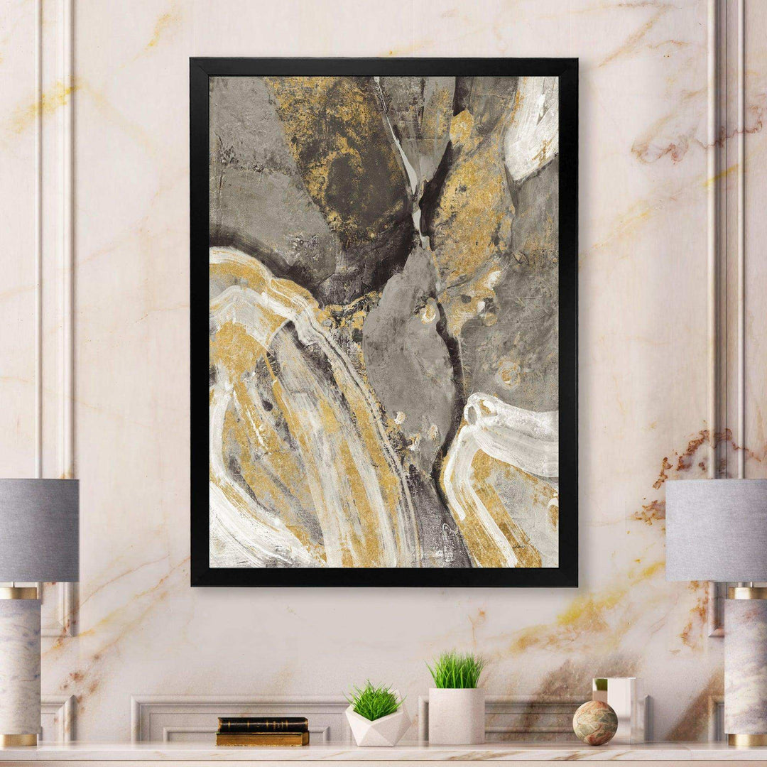 Glam Phoenix Neutral - Modern Canvas Wall Art