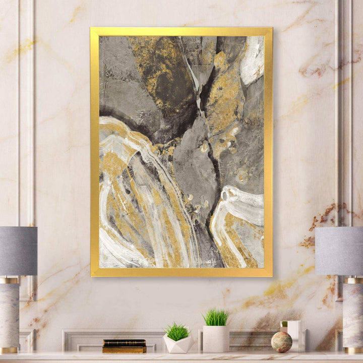 Glam Phoenix Neutral - Modern Canvas Wall Art