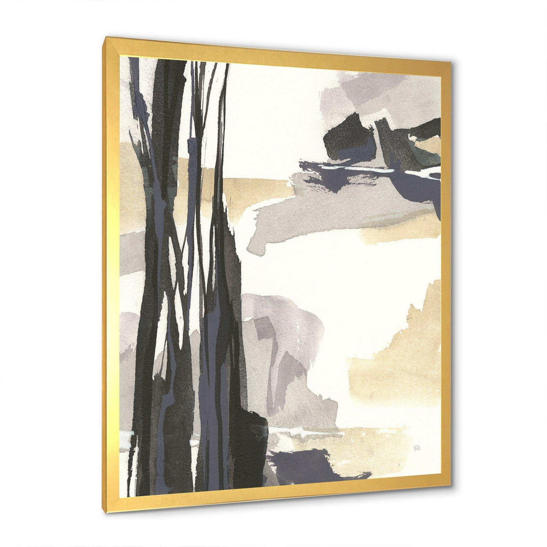 Glam Dancing shape II - Modern Living Room Wall Decor