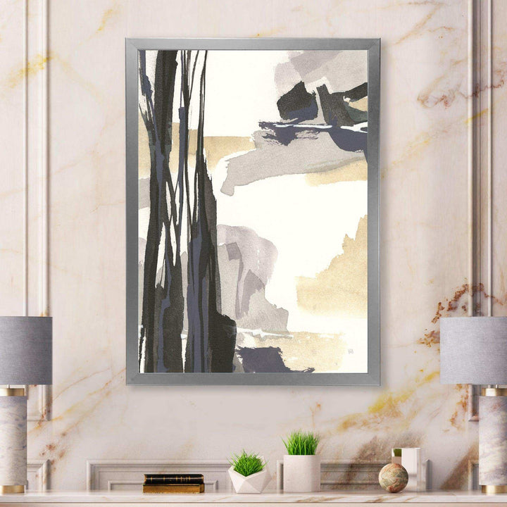 Glam Dancing shape II - Modern Living Room Wall Decor