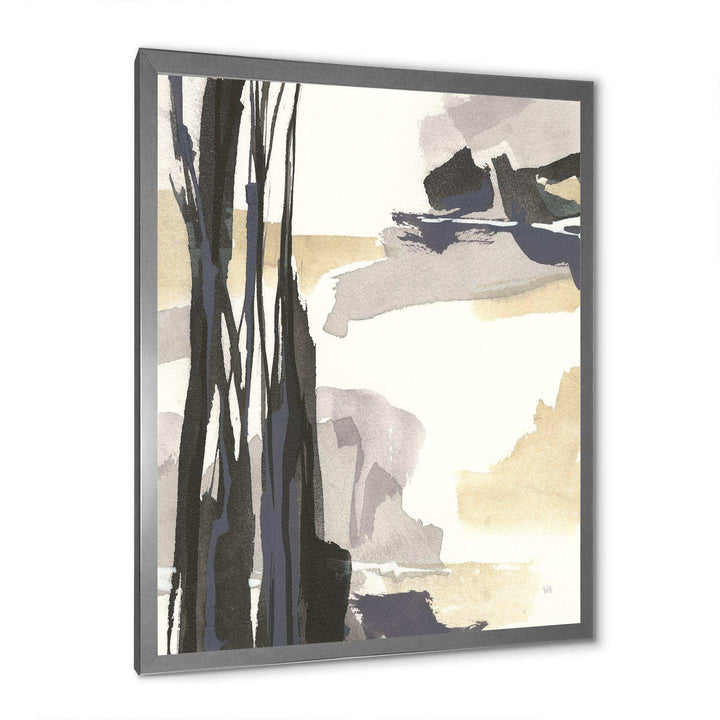 Glam Dancing shape II - Modern Living Room Wall Decor