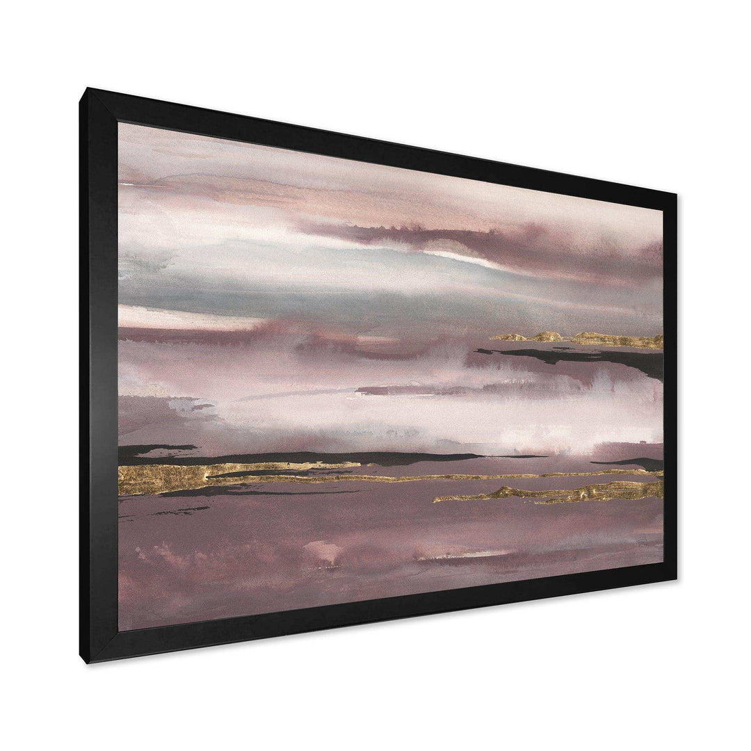Purple Glam Storm IV - Modern Wall Art Prints
