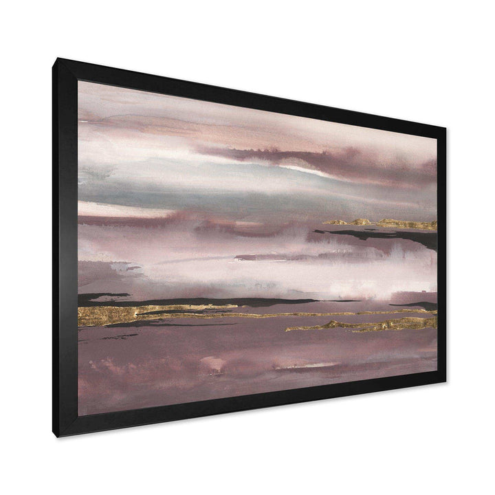 Purple Glam Storm IV - Modern Wall Art Prints