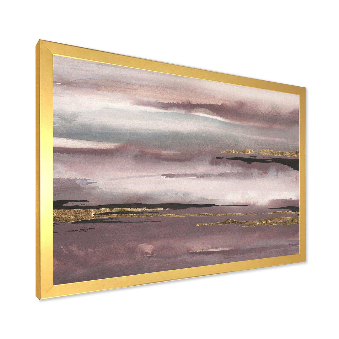 Purple Glam Storm IV - Modern Wall Art Prints