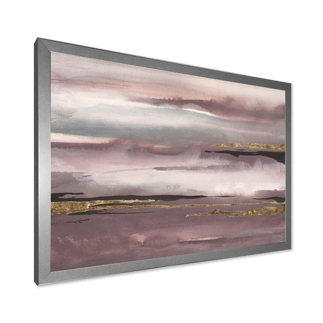 Purple Glam Storm IV - Modern Wall Art Prints