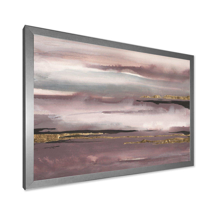 Purple Glam Storm IV - Modern Wall Art Prints