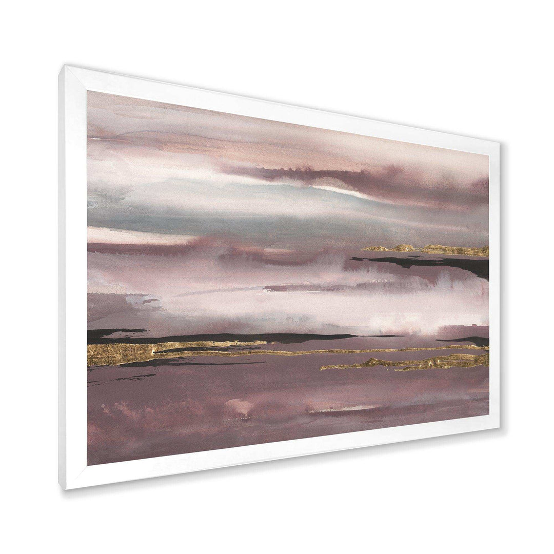 Purple Glam Storm IV - Modern Wall Art Prints
