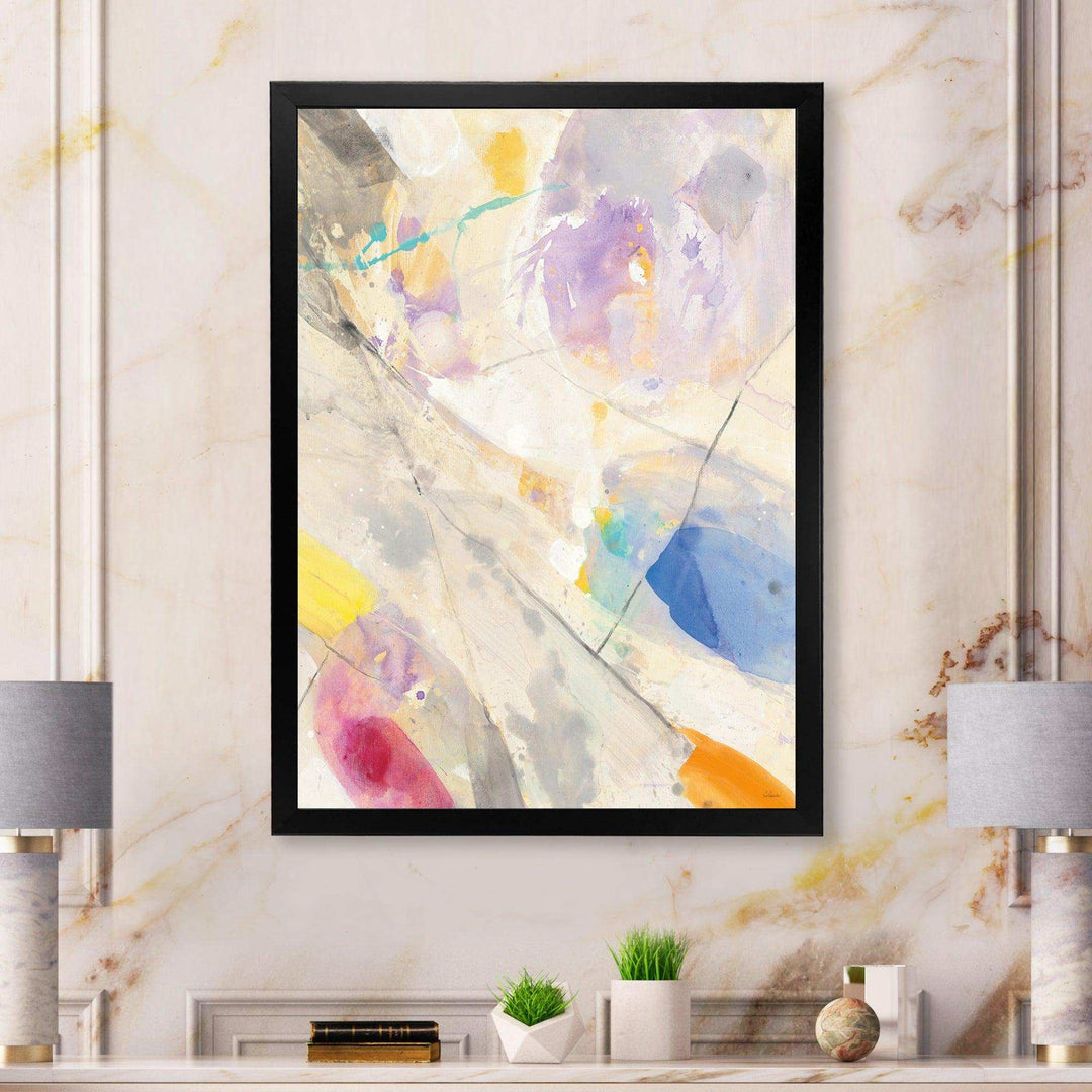 Spring Minimalist Confetti I - Modern Wall Art Prints