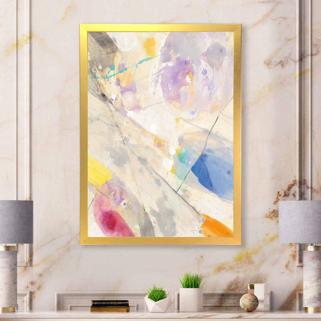 Spring Minimalist Confetti I - Modern Wall Art Prints