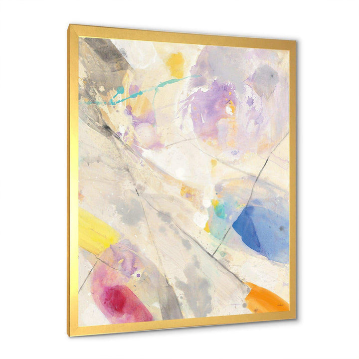Spring Minimalist Confetti I - Modern Wall Art Prints