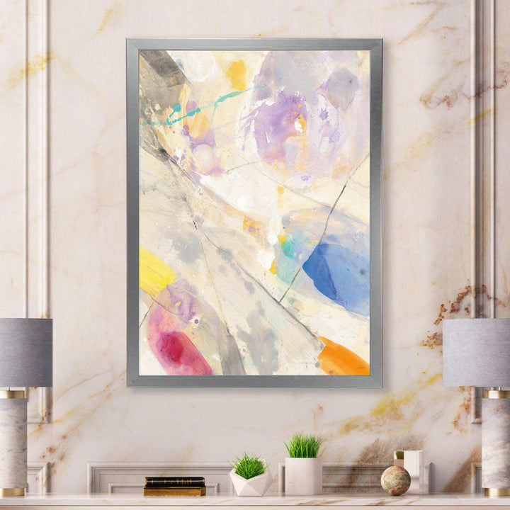 Spring Minimalist Confetti I - Modern Wall Art Prints