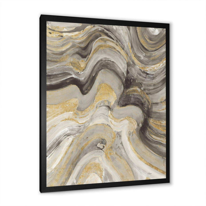 Glam Gold Canion - Modern Living Room Wall Decor