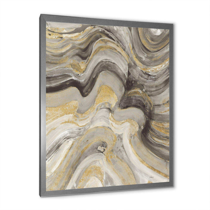 Glam Gold Canion - Modern Living Room Wall Decor