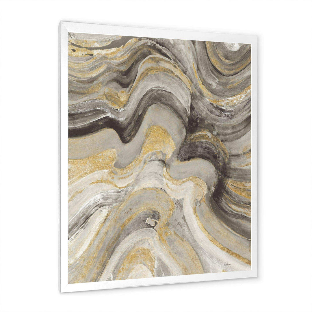 Glam Gold Canion - Modern Living Room Wall Decor